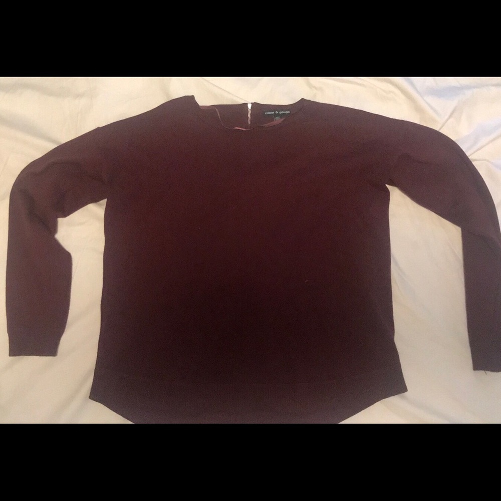 Maroon super soft sweater